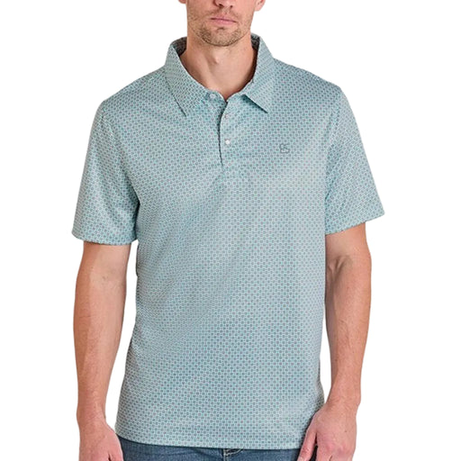 Panhandle Slim Men's Geo Print Pearl Snap Polo Shirt MEN - Clothing - Shirts - Short Sleeve Panhandle