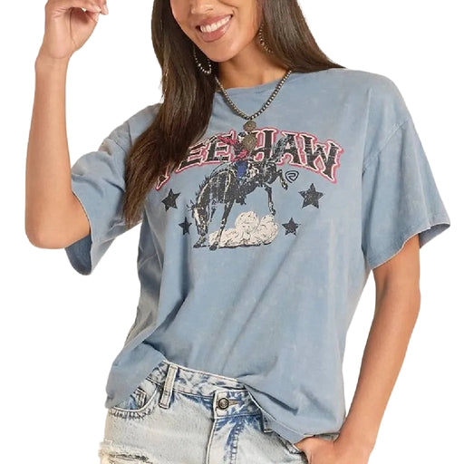 Rock & Roll Denim Women's Oversized Graphic Tee WOMEN - Clothing - Tops - Short Sleeved Panhandle