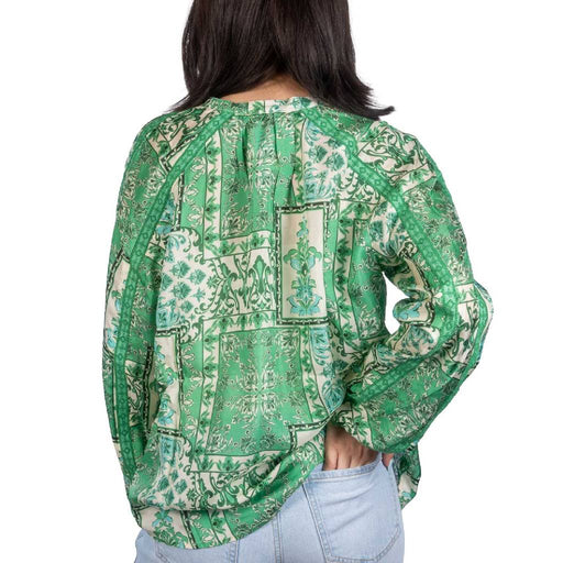 Johnny Was Ellen Button Up Top WOMEN - Clothing - Tops - Long Sleeved Johnny Was Collection
