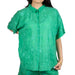 Johnny Was Audrey Eyelet Flower Top WOMEN - Clothing - Tops - Short Sleeved Johnny Was Collection