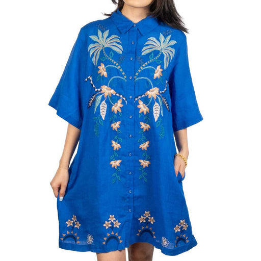Johnny Was Kimono Shirt Dress WOMEN - Clothing - Dresses Johnny Was Collection