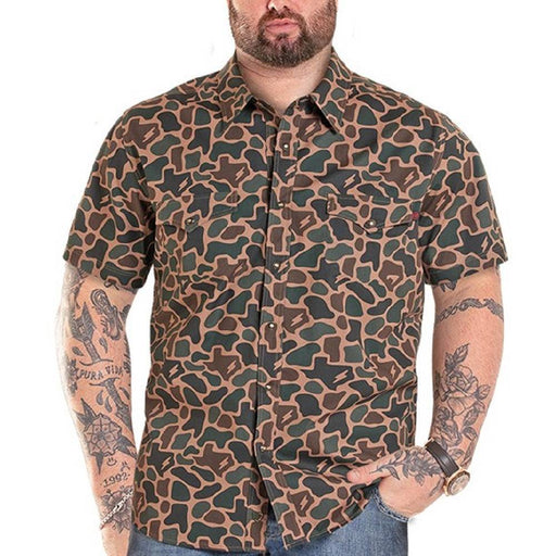 Rock & Roll Denim Men's Koe X Tek Pearl Snap Shirt MEN - Clothing - Shirts - Short Sleeve Panhandle
