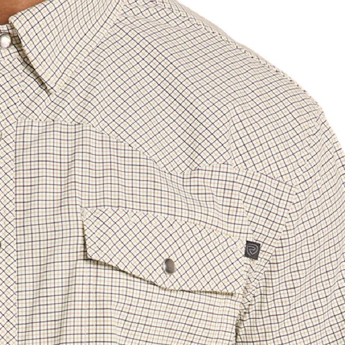 Rock & Roll Denim Men's Tek Core Check Print MEN - Clothing - Shirts - Short Sleeve Panhandle