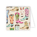 Handpainted Fancy Boots Enclosure Card HOME & GIFTS - Gifts Roseanne Beck Collections
