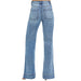 Risen High Rise Tummy Control Wide Flare Jean WOMEN - Clothing - Jeans Risen Jeans