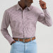 Wrangler Men's Red Stripe Pearl Snap Western Shirt MEN - Clothing - Shirts - Long Sleeve Wrangler