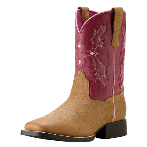 Ariat Girl's Square Toe Tombstone Cottage Rosebud Western Boot KIDS - Footwear - Boots Ariat Footwear