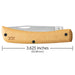 Case Crossroads Maple Valley Richlite G10 Sod Buster Knives W.R. Case
