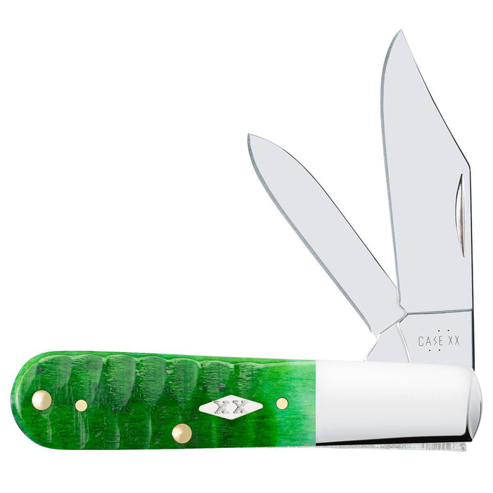 Case Bright Green Bone - Gator Jig Barlow Knives W.R. Case