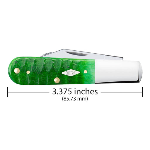 Case Bright Green Bone - Gator Jig Barlow Knives W.R. Case