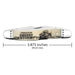 Case War Series Smooth Natural Bone Muskrat Desert Storm Knives W.R. Case