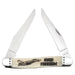 Case War Series Smooth Natural Bone Muskrat Iraqi Freedom Knives W.R. Case