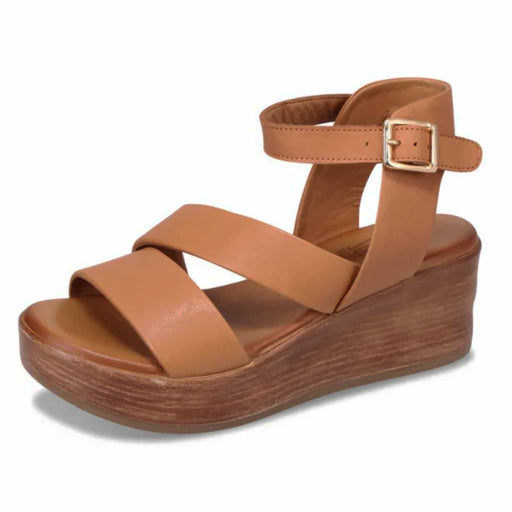 Miz Mooz Wynter Wedge - Brandy WOMEN - Footwear - Sandals MIZ MOOZ INC.