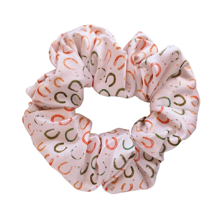 Colorful Horseshoes Scrunchie WOMEN - Accessories - Hair Accessories Tirzah Lane Art