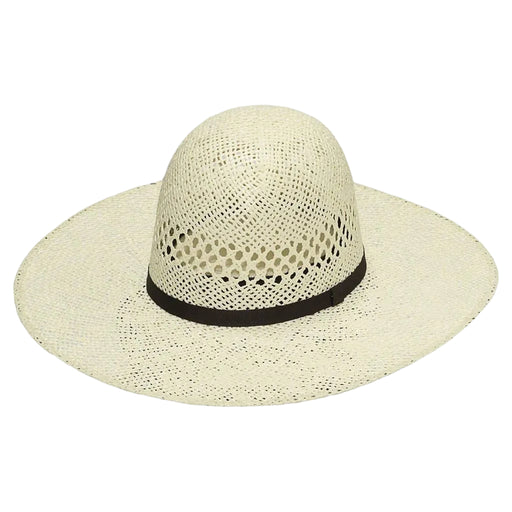 Twister Youth Twisted Weave Open Crown Ivory Straw Hat HATS - KIDS HATS M&F Western Products