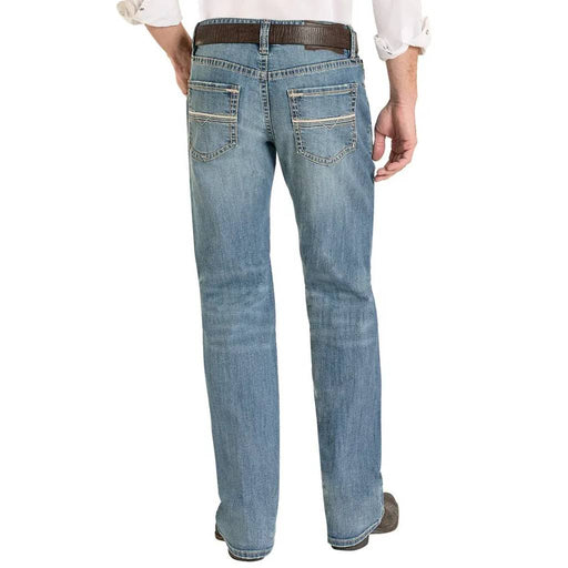 Rock & Roll Denim Men's Ladder Stitch Embroidered Double Barrel Straight Leg Jean MEN - Clothing - Jeans Panhandle