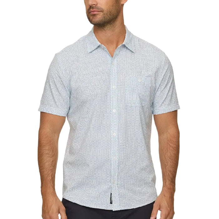 Flag & Anthem Men's Evanston Medallion Button Down Shirt MEN - Clothing - Shirts - Short Sleeve Flag And Anthem