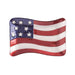 Mud Pie American Flag Glass Plate HOME & GIFTS - Tabletop + Kitchen - Serveware & Utensils Mud Pie