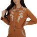 Howdy Hanny Applique Apricot Button Down Shirt WOMEN - Clothing - Tops - Long Sleeved Howdy Hanny