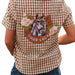 Western Gingham Top WOMEN - Clothing - Tops - Short Sleeved RODEO QUINCY