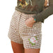 Gingham Rodeo Shorts WOMEN - Clothing - Shorts RODEO QUINCY