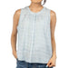 Flag & Anthem Women's Marina Textured Blue Tank WOMEN - Clothing - Tops - Sleeveless Flag And Anthem