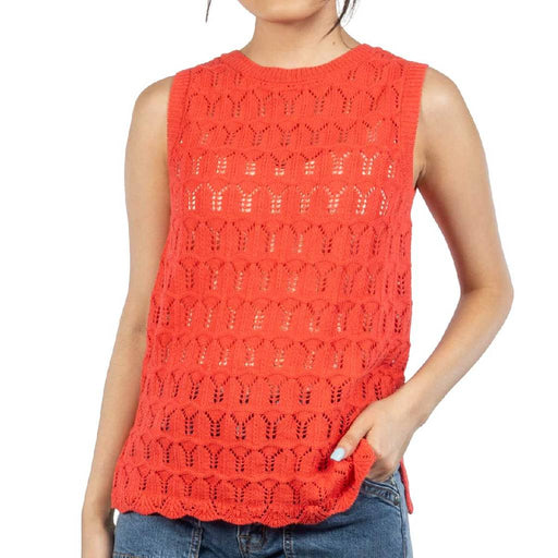 Flag & Anthem Women's Dale Red Sweater Tank WOMEN - Clothing - Tops - Sleeveless Flag And Anthem