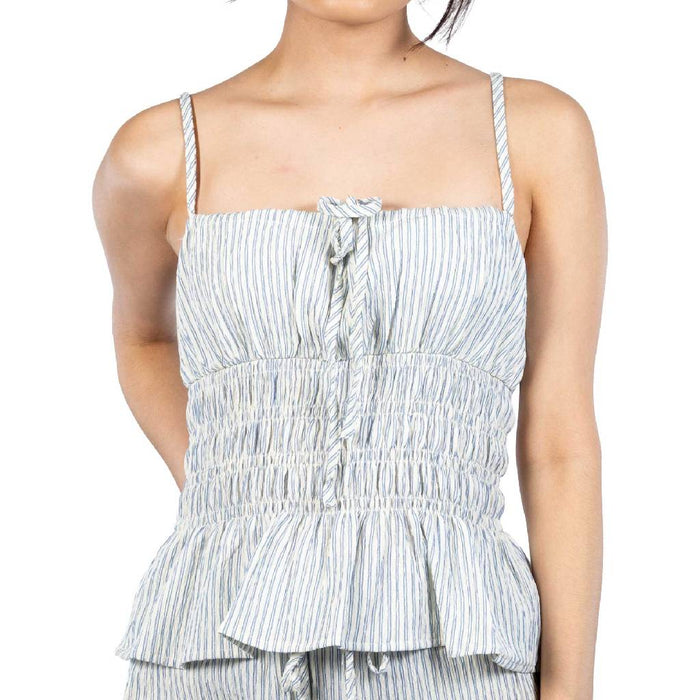 Driftwood Stripe Cream Top WOMEN - Clothing - Tops - Sleeveless Rhythm