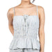 Driftwood Stripe Cream Top WOMEN - Clothing - Tops - Sleeveless Rhythm