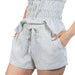 Driftwood Stripe Overswim Cream Shorts WOMEN - Clothing - Surf & Swimwear - Cover-Ups Rhythm
