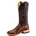 Horse Power Men's Square Toe Kango Tobacco Full Quill Ostrich Chocolate Western Boot MEN - Footwear - Exotic Western Boots Horse Power