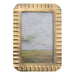 Metal Ribbed Antique Gold Finish Photo Frame - 5x7 HOME & GIFTS - Home Decor - Decorative Accents Creative Co-Op