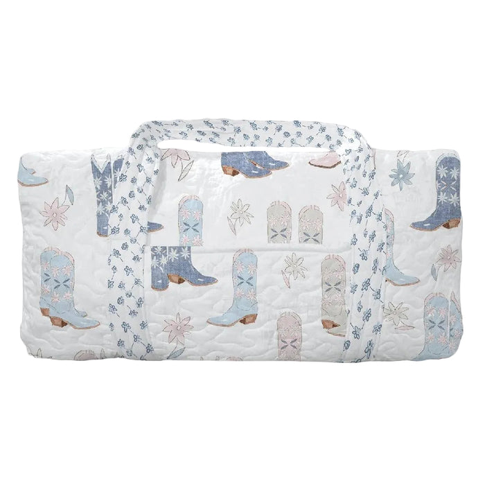Daisy Boots Pastel Duffle Bag ACCESSORIES - Luggage & Travel Ida Mae Home