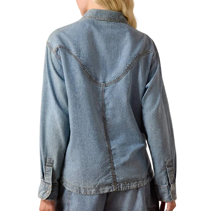 Ariat Women's Bonfire Denim Shirt Jacket WOMEN - Clothing - Tops - Long Sleeved Ariat Clothing