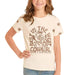 Rock & Roll Denim Girl's Graphic Natural Tee KIDS - Girls - Clothing - T-Shirts Panhandle