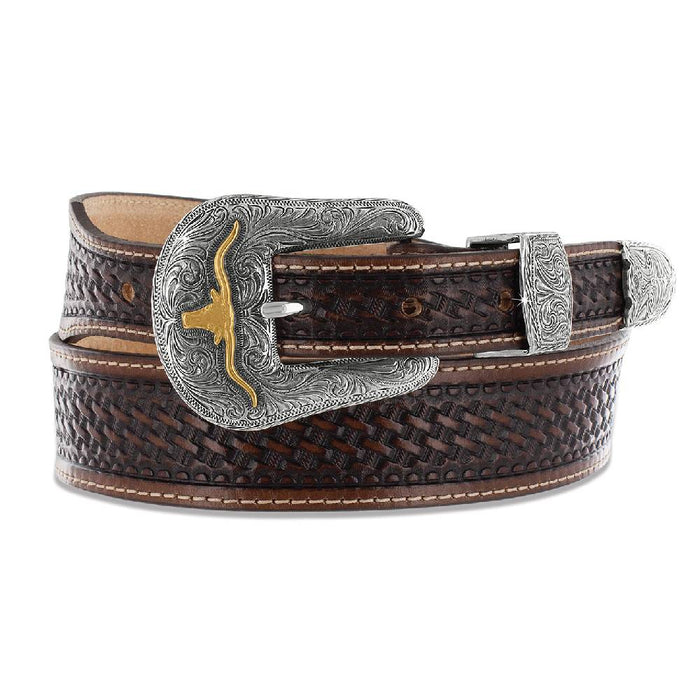 Tony Lama Men's Tapered Bovine Brown Belt MEN - Accessories - Belts & Suspenders Leegin Creative Leather/Brighton