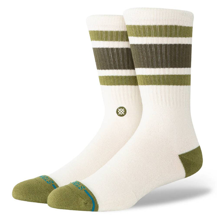 Stance Men's Boyd ST Military Green Crew Socks MEN - Clothing - Underwear, Socks & Loungewear Stance