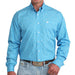 Cinch Men's Geo Printed Blue Button Down Shirt MEN - Clothing - Shirts - Long Sleeve Cinch