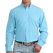 Cinch Men's Modern Fit Solid Blue Button Down Shirt MEN - Clothing - Shirts - Long Sleeve Cinch
