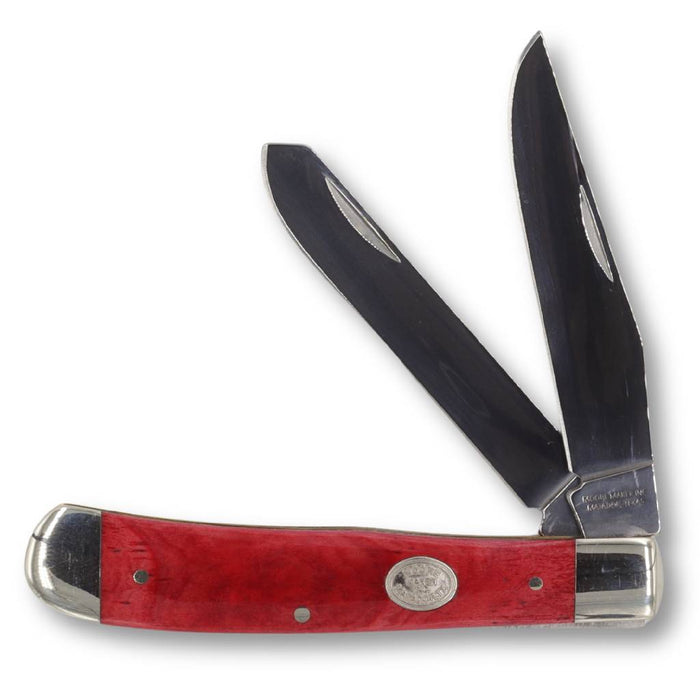 Moore Maker German Red Trapper Folding Knife Knives Moore Maker
