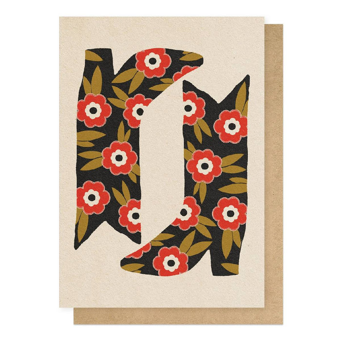 Love Boots Card HOME & GIFTS - Gifts East End Prints