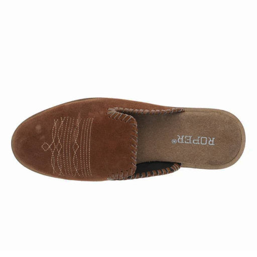 Roper Women's Hampton Brown Cow Suede Mule WOMEN - Footwear - Casuals Roper Apparel & Footwear