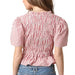 Gracie Striped Peplum WOMEN - Clothing - Tops - Short Sleeved Olivaceous
