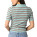 Ina Stripe Top WOMEN - Clothing - Tops - Short Sleeved Olivaceous