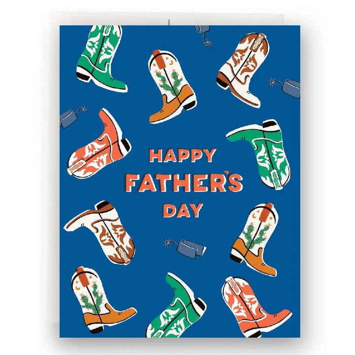 Boots Father's Day Card HOME & GIFTS - Gifts Antiquaria