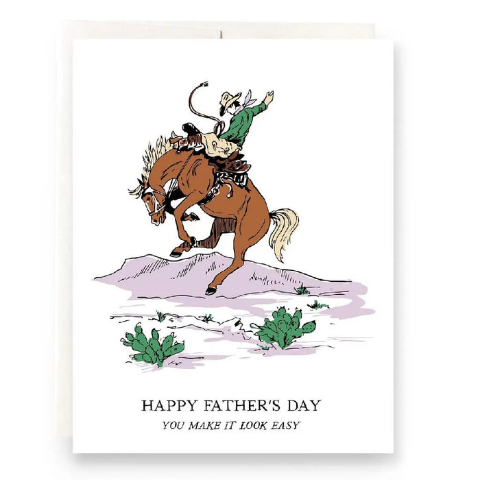 Bucking Bronc Father's Day Card HOME & GIFTS - Gifts Antiquaria