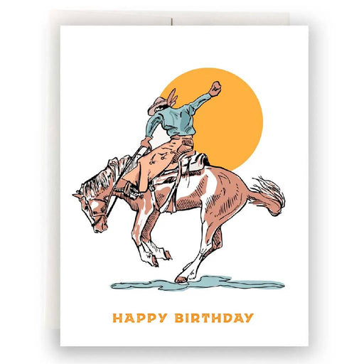 Cowboy Birthday Card HOME & GIFTS - Gifts Antiquaria
