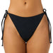 O'Neill Women's Hibiscus Tide Maracas Black Swim Bottom WOMEN - Clothing - Surf & Swimwear - Swimsuits O'Neill