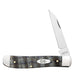 Case Mini Trapper - Smooth Blue Curly Oak Wood Knives W.R. Case