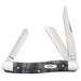 Case Medium Stockman - Smooth Blue Curly Oak Wood Knives W.R. Case